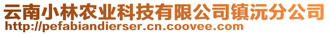 云南小林農(nóng)業(yè)科技有限公司鎮(zhèn)沅分公司