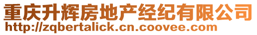 重慶升輝房地產(chǎn)經(jīng)紀(jì)有限公司