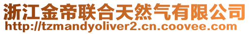 浙江金帝聯(lián)合天然氣有限公司