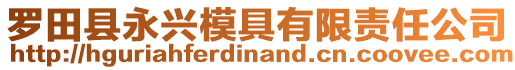 羅田縣永興模具有限責任公司