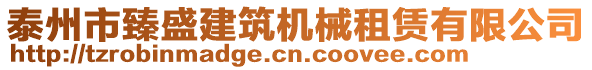 泰州市臻盛建筑機(jī)械租賃有限公司