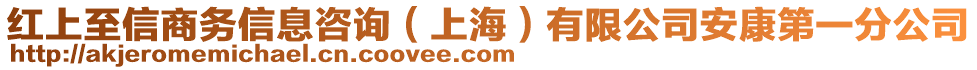 紅上至信商務信息咨詢(上海)有限公司安康第一分公司