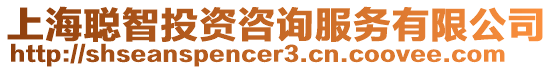 上海聰智投資咨詢服務(wù)有限公司