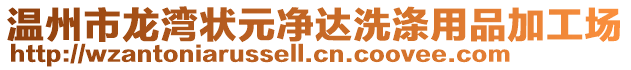溫州市龍灣狀元凈達(dá)洗滌用品加工場(chǎng)