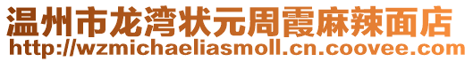 溫州市龍灣狀元周霞麻辣面店