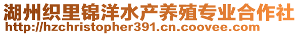 湖州織里錦洋水產養殖專業合作社