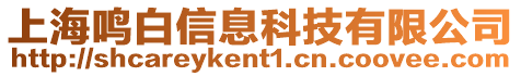 上海鳴白信息科技有限公司