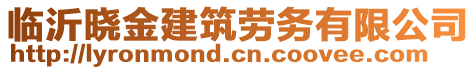 臨沂曉金建筑勞務(wù)有限公司