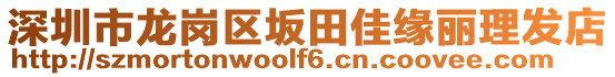 深圳市龍崗區(qū)坂田佳緣麗理發(fā)店