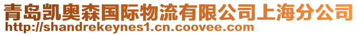 青岛凯奥森国际物流有限公司上海分公司