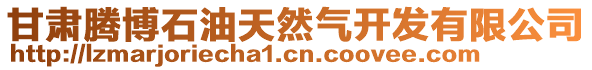 甘肅騰博石油天然氣開發(fā)有限公司