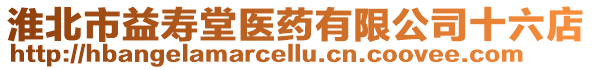淮北市益壽堂醫藥有限公司十六店