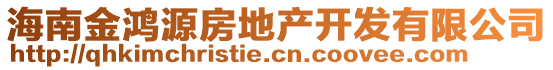 海南金鴻源房地產開發有限公司
