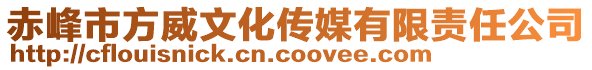 赤峰市方威文化傳媒有限責任公司