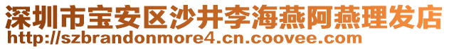 深圳市寶安區(qū)沙井李海燕阿燕理發(fā)店