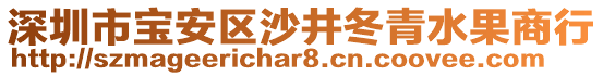 深圳市寶安區(qū)沙井冬青水果商行