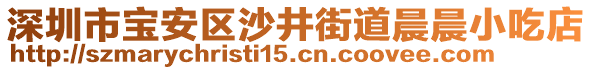 深圳市寶安區(qū)沙井街道晨晨小吃店