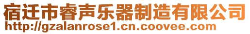 宿遷市睿聲樂器制造有限公司