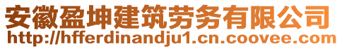 安徽盈坤建筑勞務有限公司