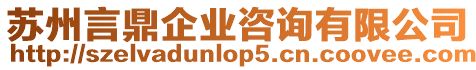 蘇州言鼎企業咨詢有限公司