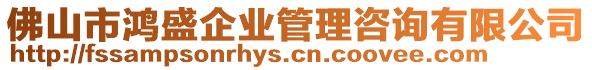 佛山市鴻盛企業(yè)管理咨詢有限公司