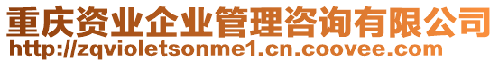 重慶資業(yè)企業(yè)管理咨詢有限公司