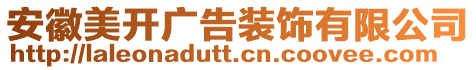 安徽美開廣告裝飾有限公司