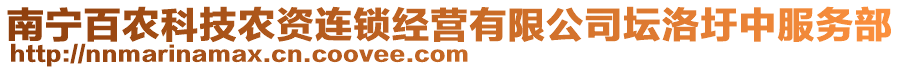 南寧百農(nóng)科技農(nóng)資連鎖經(jīng)營有限公司壇洛圩中服務(wù)部