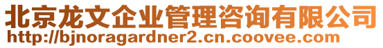 北京龍文企業(yè)管理咨詢有限公司