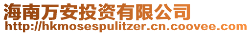 海南萬安投資有限公司