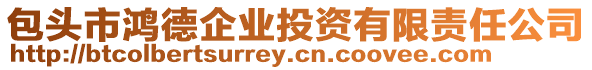 包頭市鴻德企業(yè)投資有限責任公司