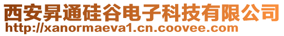 西安昇通硅谷電子科技有限公司