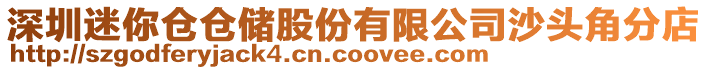 深圳迷你倉倉儲股份有限公司沙頭角分店
