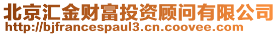 北京匯金財富投資顧問有限公司