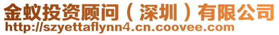 金蟻投資顧問(深圳)有限公司