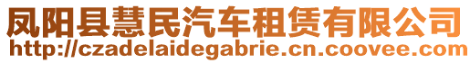 鳳陽縣慧民汽車租賃有限公司