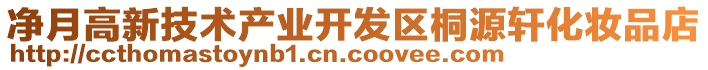 凈月高新技術(shù)產(chǎn)業(yè)開發(fā)區(qū)桐源軒化妝品店