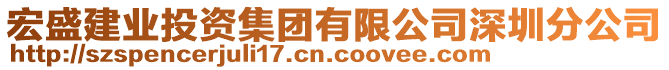 宏盛建業(yè)投資集團有限公司深圳分公司