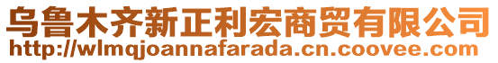 烏魯木齊新正利宏商貿(mào)有限公司