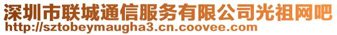 深圳市聯(lián)城通信服務(wù)有限公司光祖網(wǎng)吧