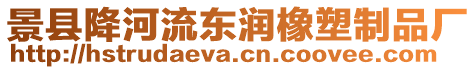 景縣降河流東潤橡塑制品廠