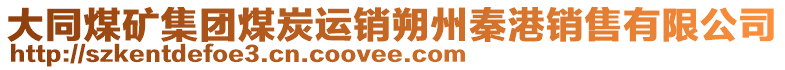 大同煤礦集團(tuán)煤炭運(yùn)銷朔州秦港銷售有限公司