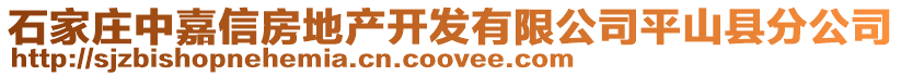 石家莊中嘉信房地產(chǎn)開發(fā)有限公司平山縣分公司
