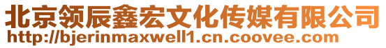 北京領辰鑫宏文化傳媒有限公司