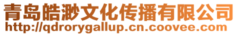 青島皓渺文化傳播有限公司