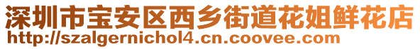 深圳市寶安區(qū)西鄉(xiāng)街道花姐鮮花店