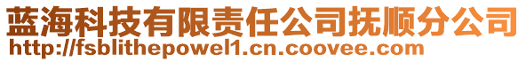 藍(lán)?？萍加邢挢?zé)任公司撫順分公司