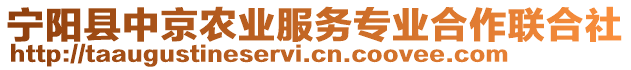 宁阳县中京农业服务专业合作联合社