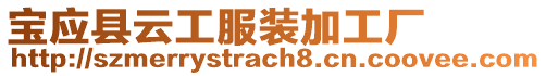 寶應縣云工服裝加工廠