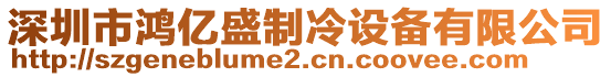 深圳市鴻億盛制冷設(shè)備有限公司